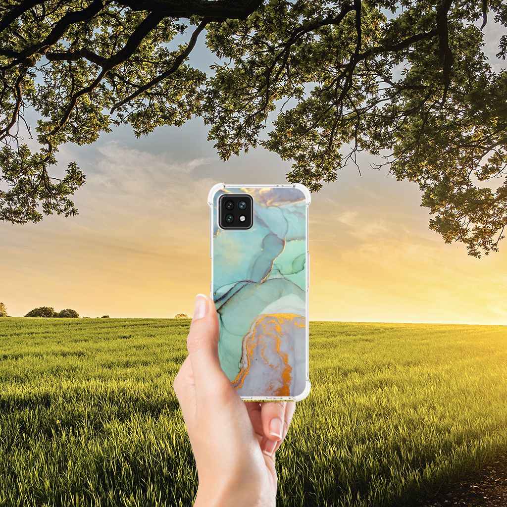 Back Cover voor OPPO A53 5G | A73 5G Watercolor Mix