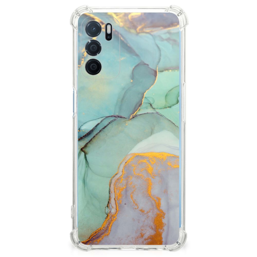 Back Cover voor OPPO A16 | A16s | A54s Watercolor Mix