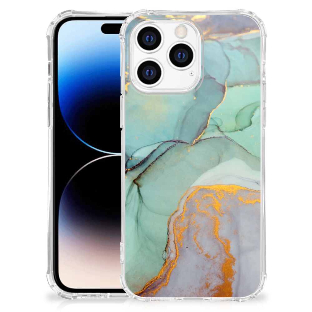 Back Cover voor Apple iPhone 14 Pro Max Watercolor Mix