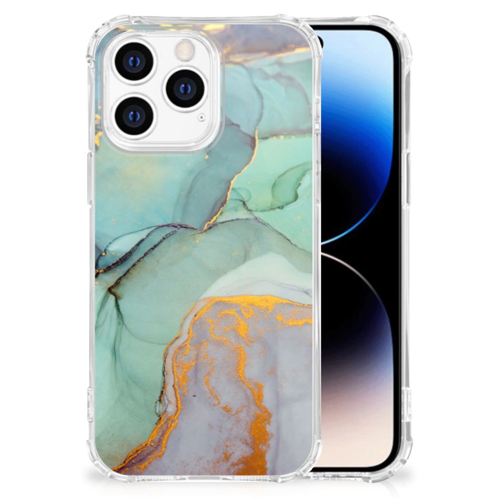 Back Cover voor iPhone 14 Pro Watercolor Mix