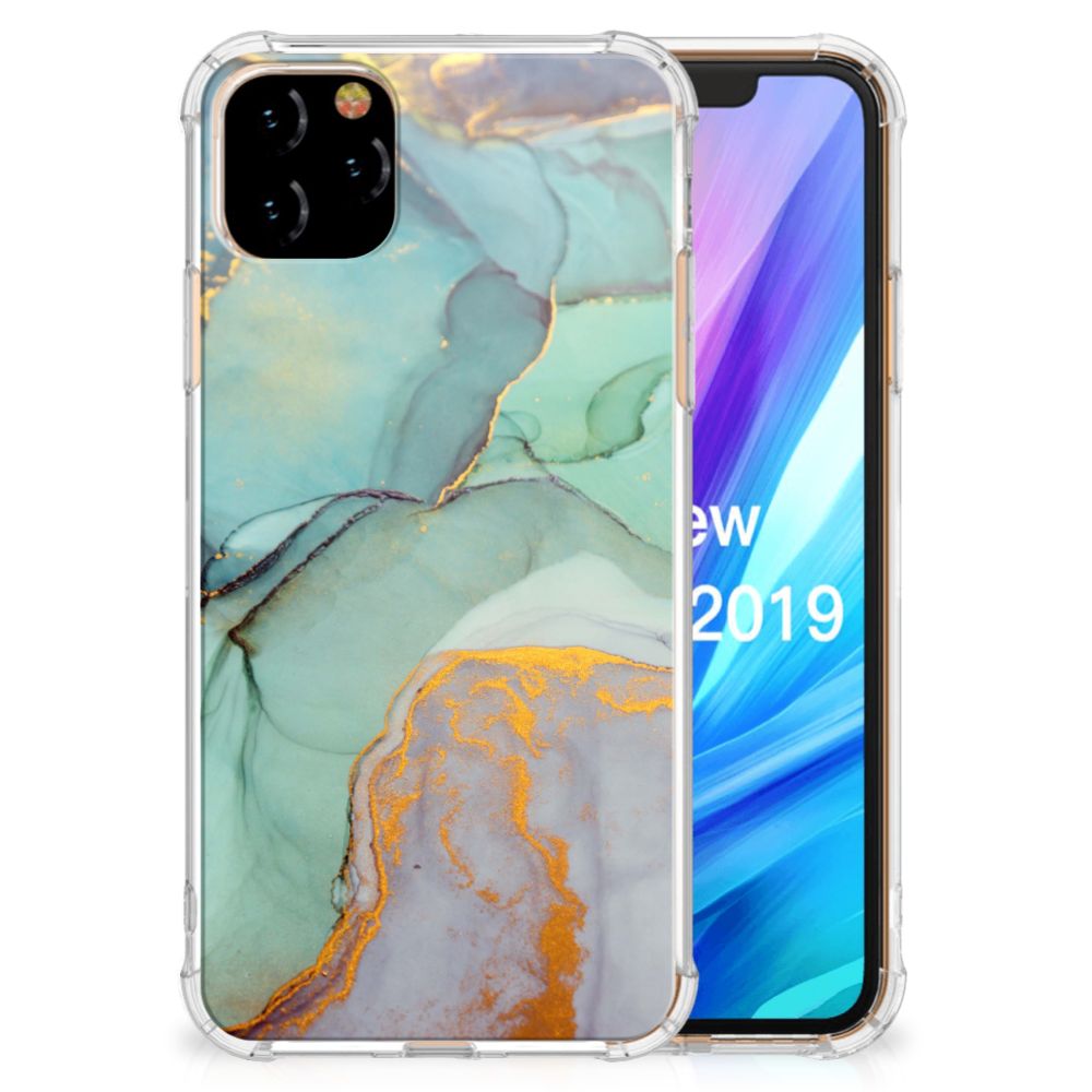 Back Cover voor Apple iPhone 11 Pro Max Watercolor Mix