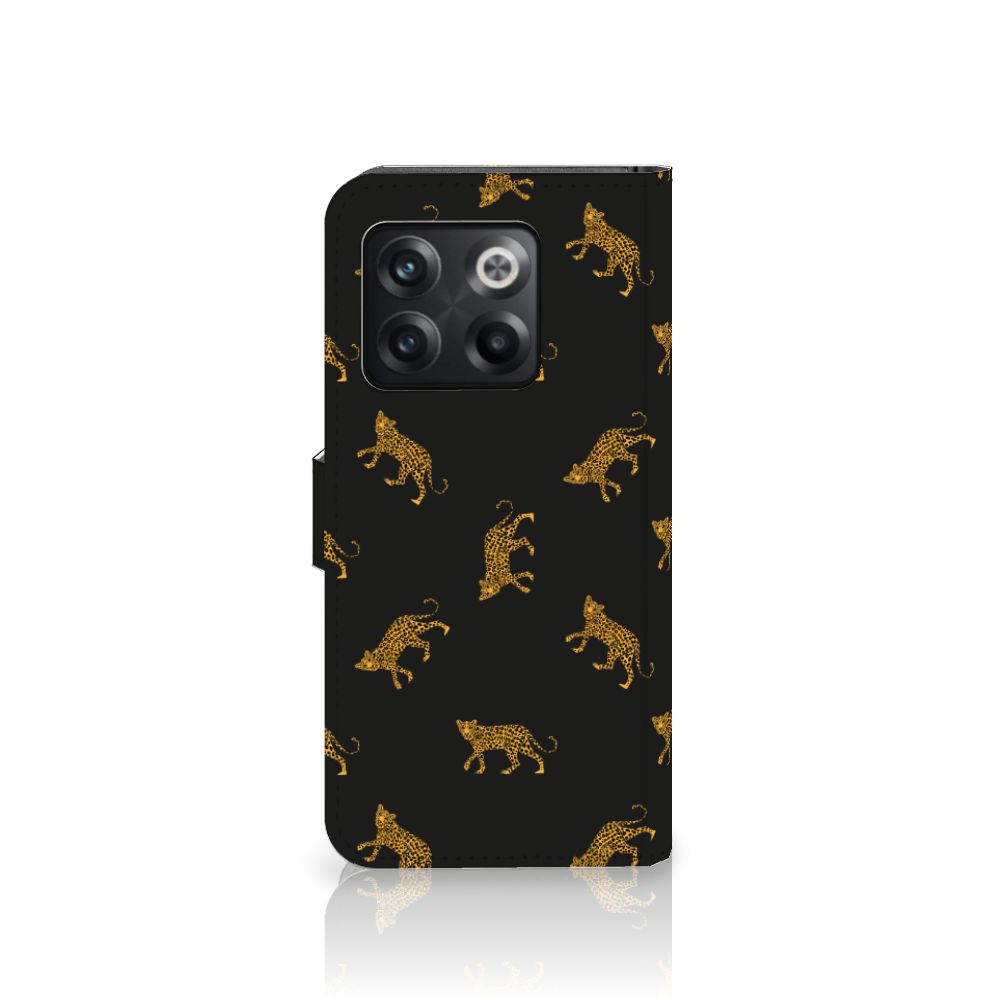 Telefoonhoesje met Pasjes voor OnePlus 10T Leopards