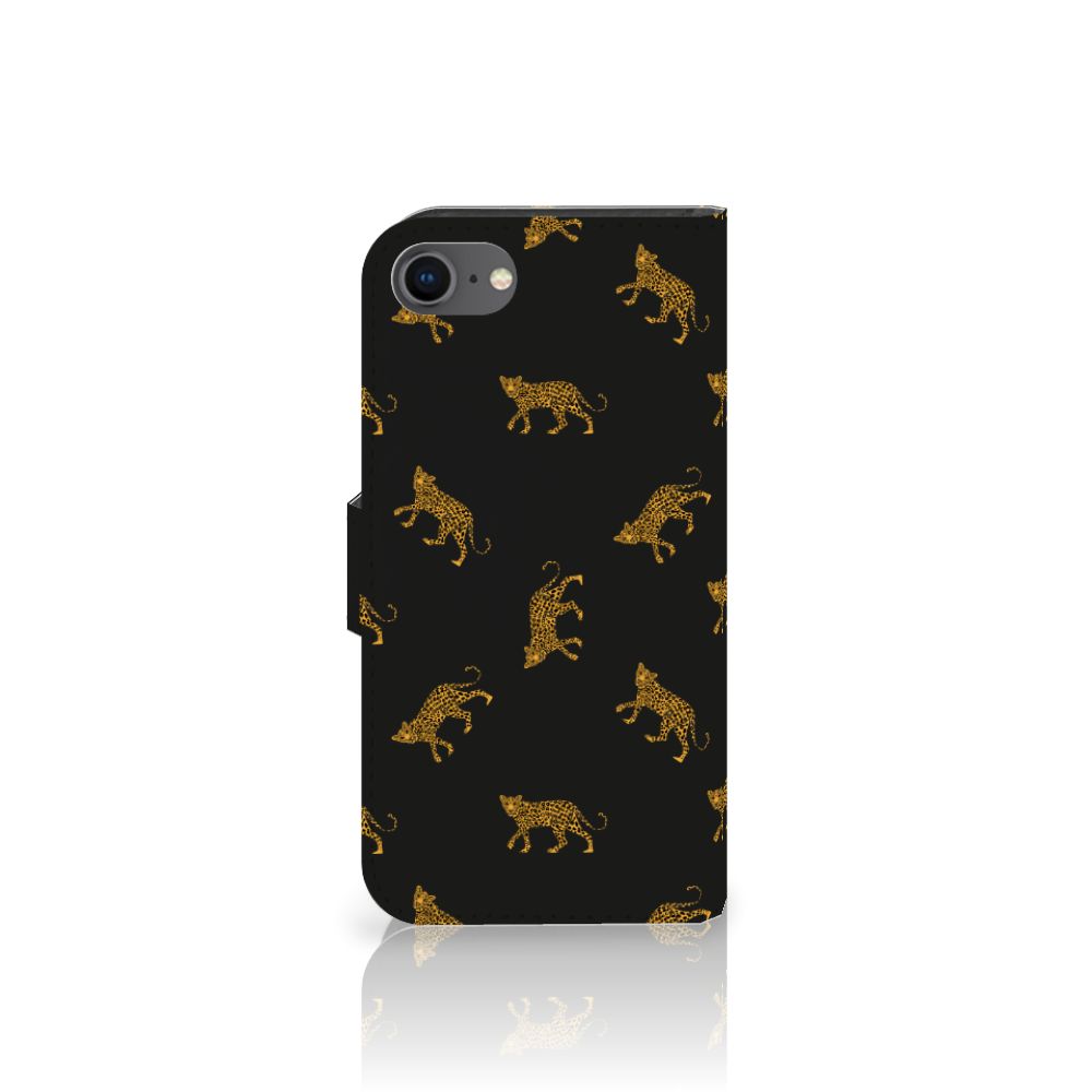 Telefoonhoesje met Pasjes voor iPhone 7 | 8 | SE (2020) | SE (2022) Leopards