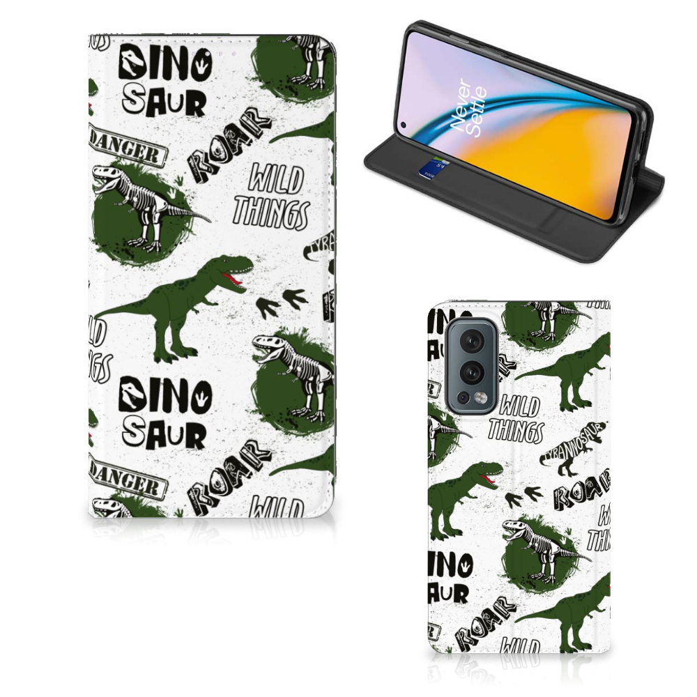 Hoesje maken voor OnePlus Nord 2 5G Dinosaurus