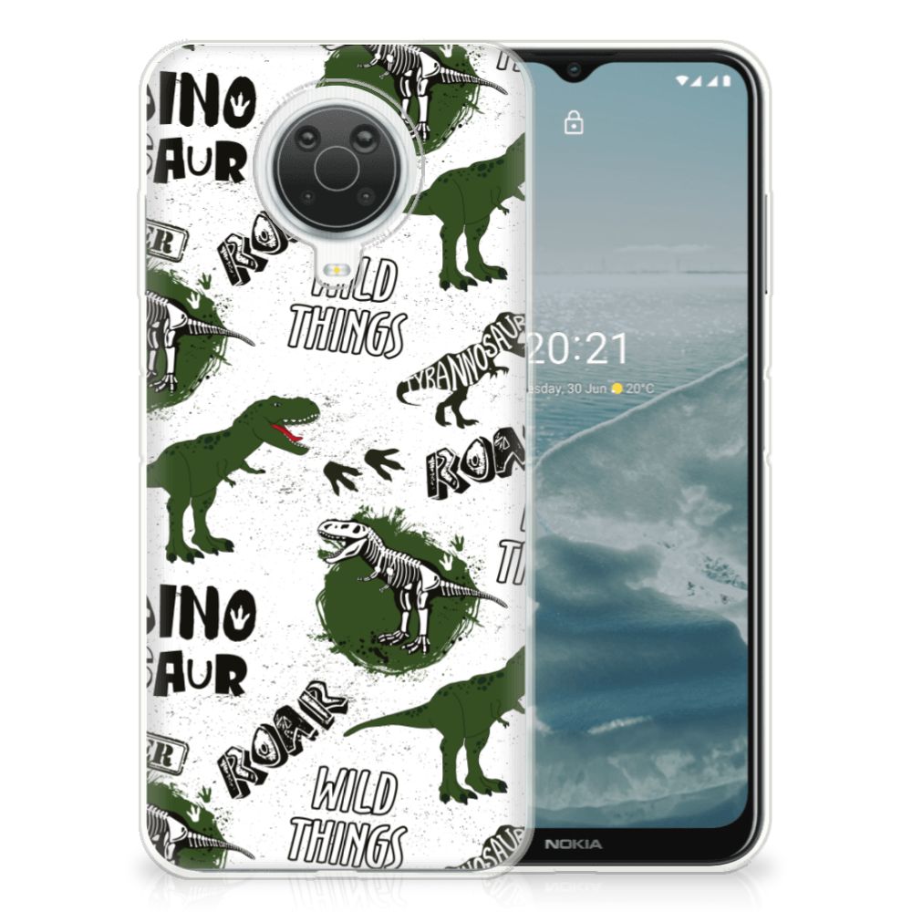 TPU Hoesje voor Nokia G20 | G10 Dinosaurus