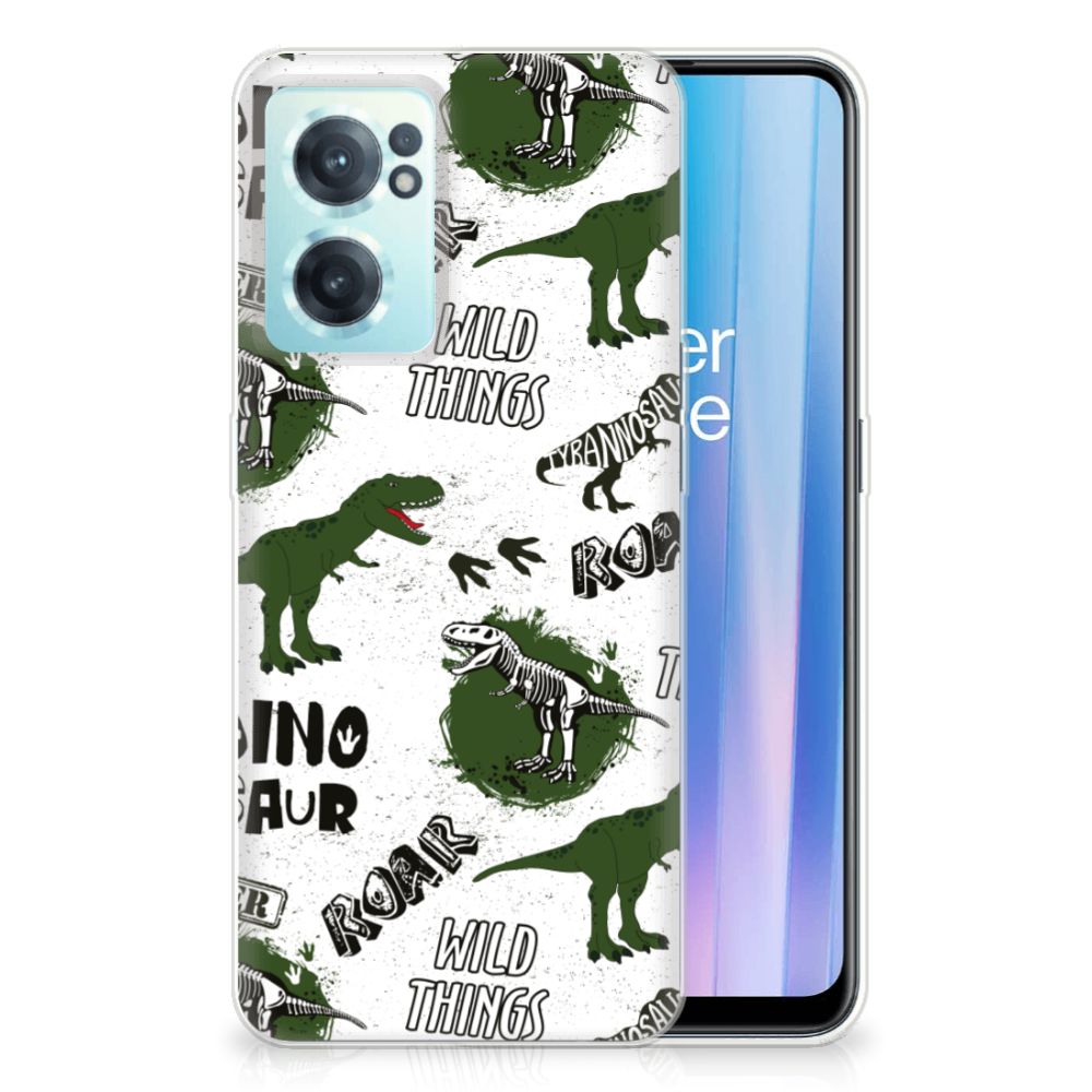 TPU Hoesje voor OnePlus Nord CE 2 5G Dinosaurus
