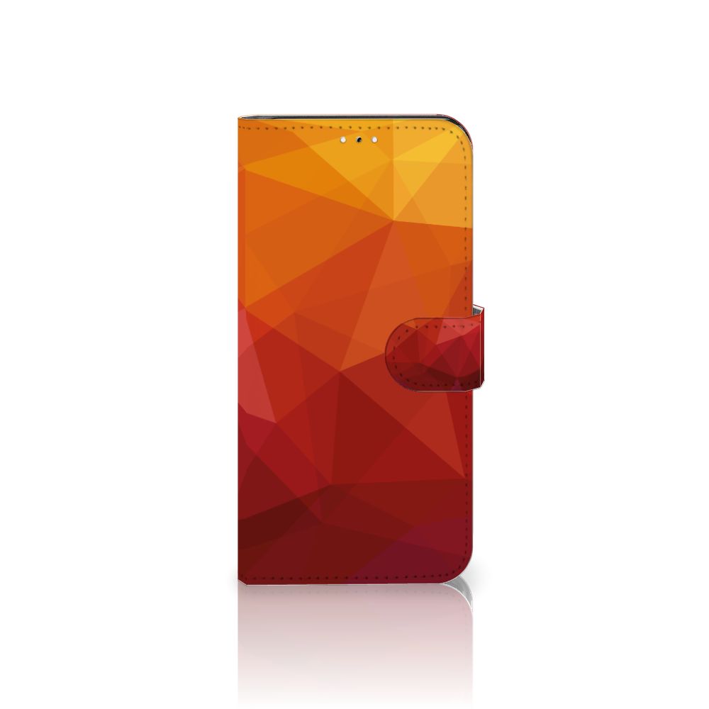 Book Case voor Samsung Galaxy A54 5G Polygon Red