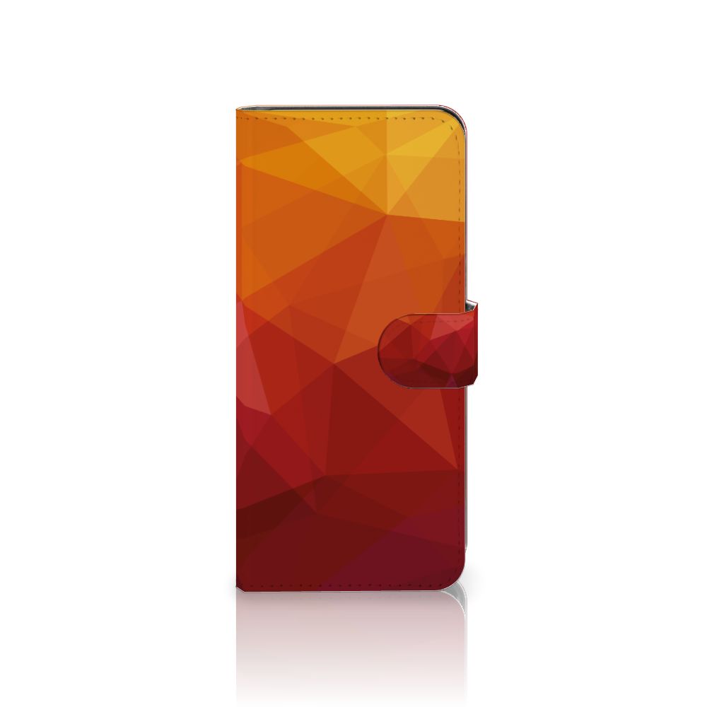Book Case voor Samsung Galaxy A53 Polygon Red