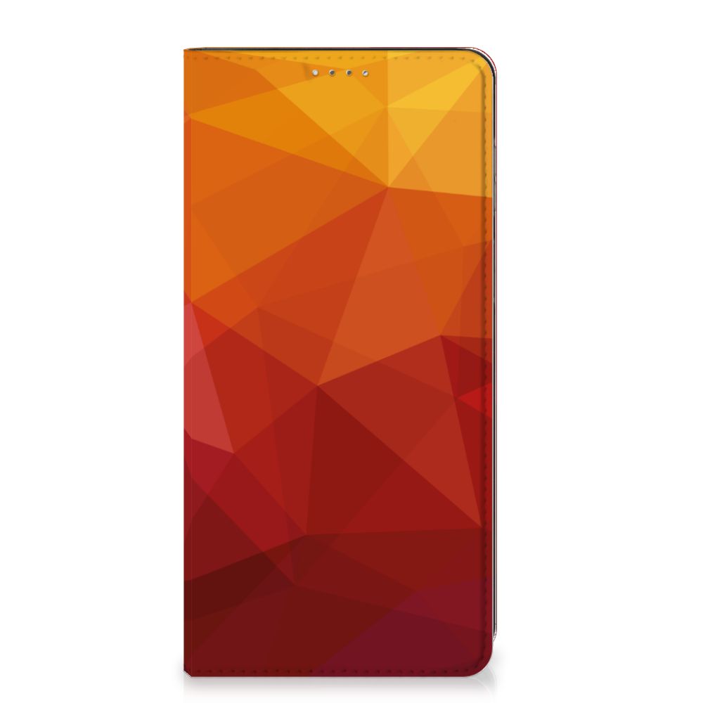 Stand Case voor OPPO A17 Polygon Red