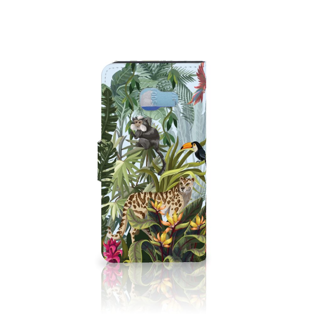 Telefoonhoesje met Pasjes voor Samsung Galaxy A3 2017 Jungle