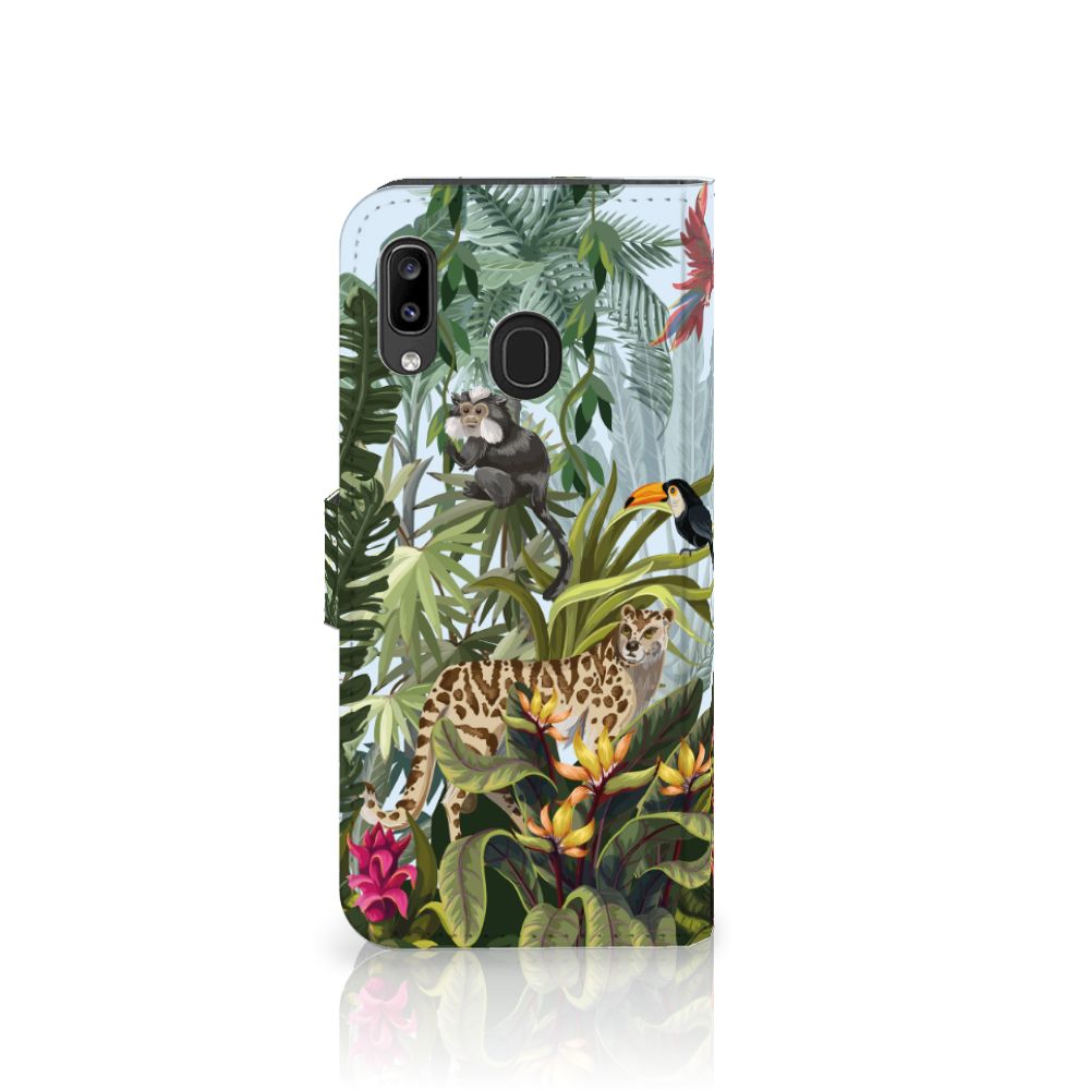 Telefoonhoesje met Pasjes voor Samsung Galaxy A30 Jungle