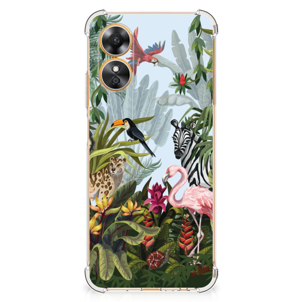 Case Anti-shock voor OPPO A17 Jungle