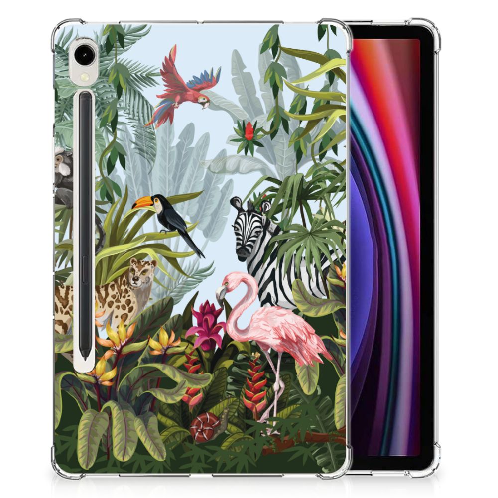 Back Case voor Samsung Galaxy Tab S9 Jungle