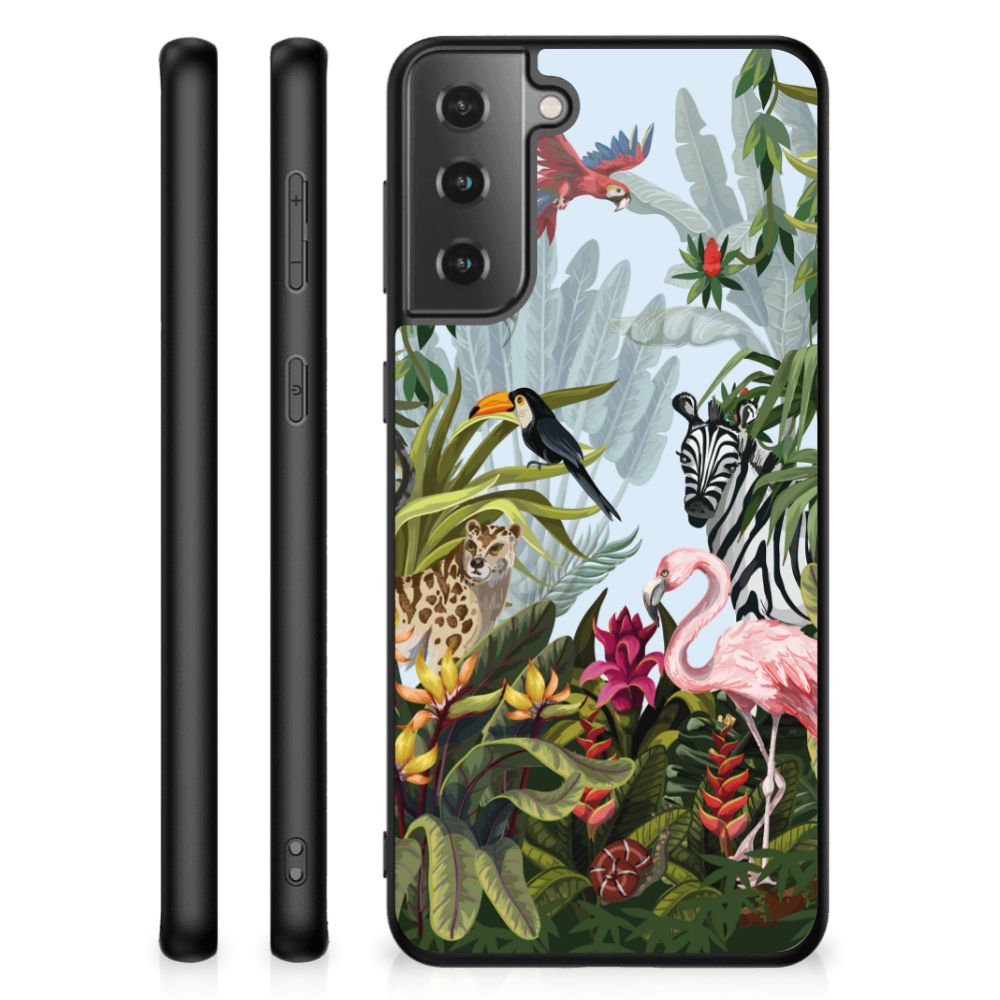 Dierenprint Telefoonhoesje voor Samsung Galaxy S21 Jungle
