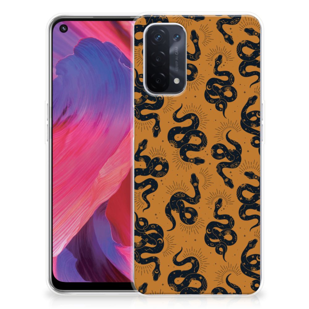 TPU Hoesje voor OPPO A74 5G | A54 5G Snakes