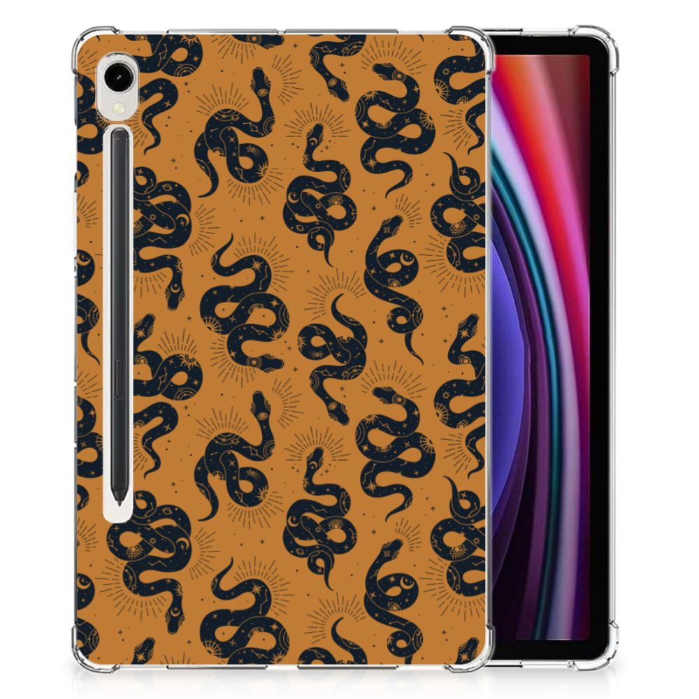 Back Case voor Samsung Galaxy Tab S9 Snakes