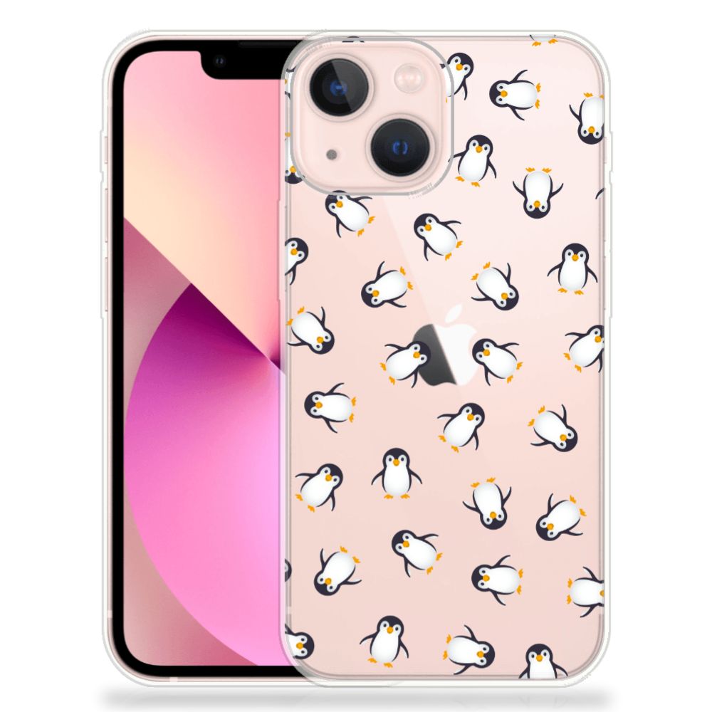 TPU bumper voor iPhone 13 mini Pinguïn
