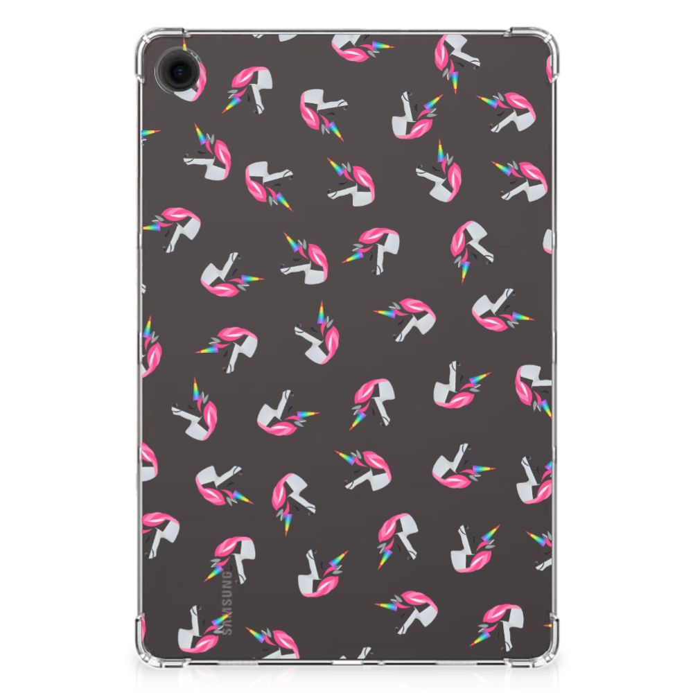 Hippe Hoes voor Samsung Galaxy Tab A9 Plus Unicorns