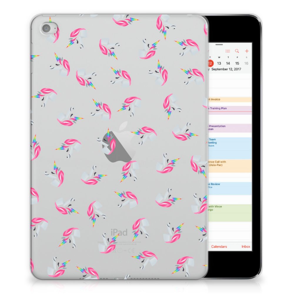 Hippe Hoes voor Apple iPad Mini 4 | Mini 5 (2019) Unicorns