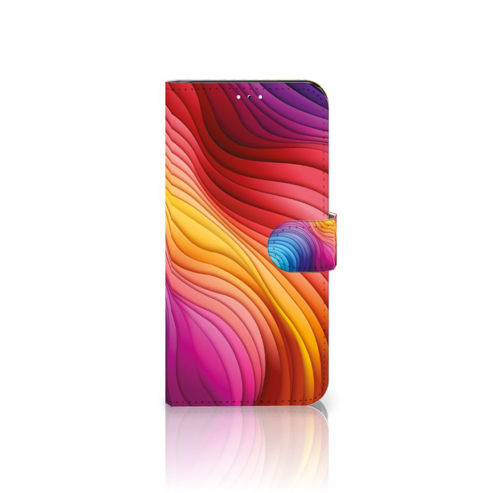 Book Case voor Samsung Galaxy A54 5G Regenboog