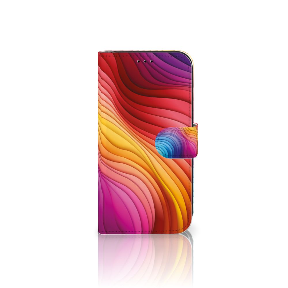 Book Case voor Apple iPhone 11 Regenboog