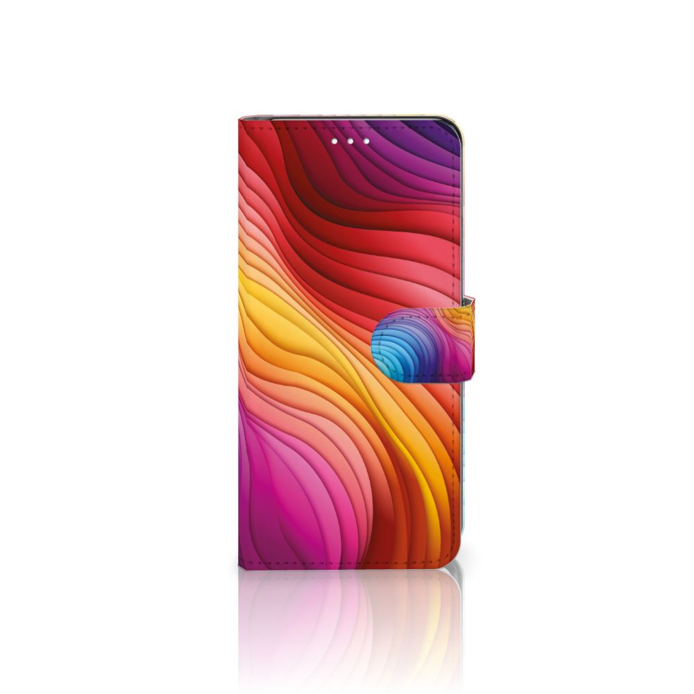 Book Case voor Samsung Galaxy S21 Regenboog