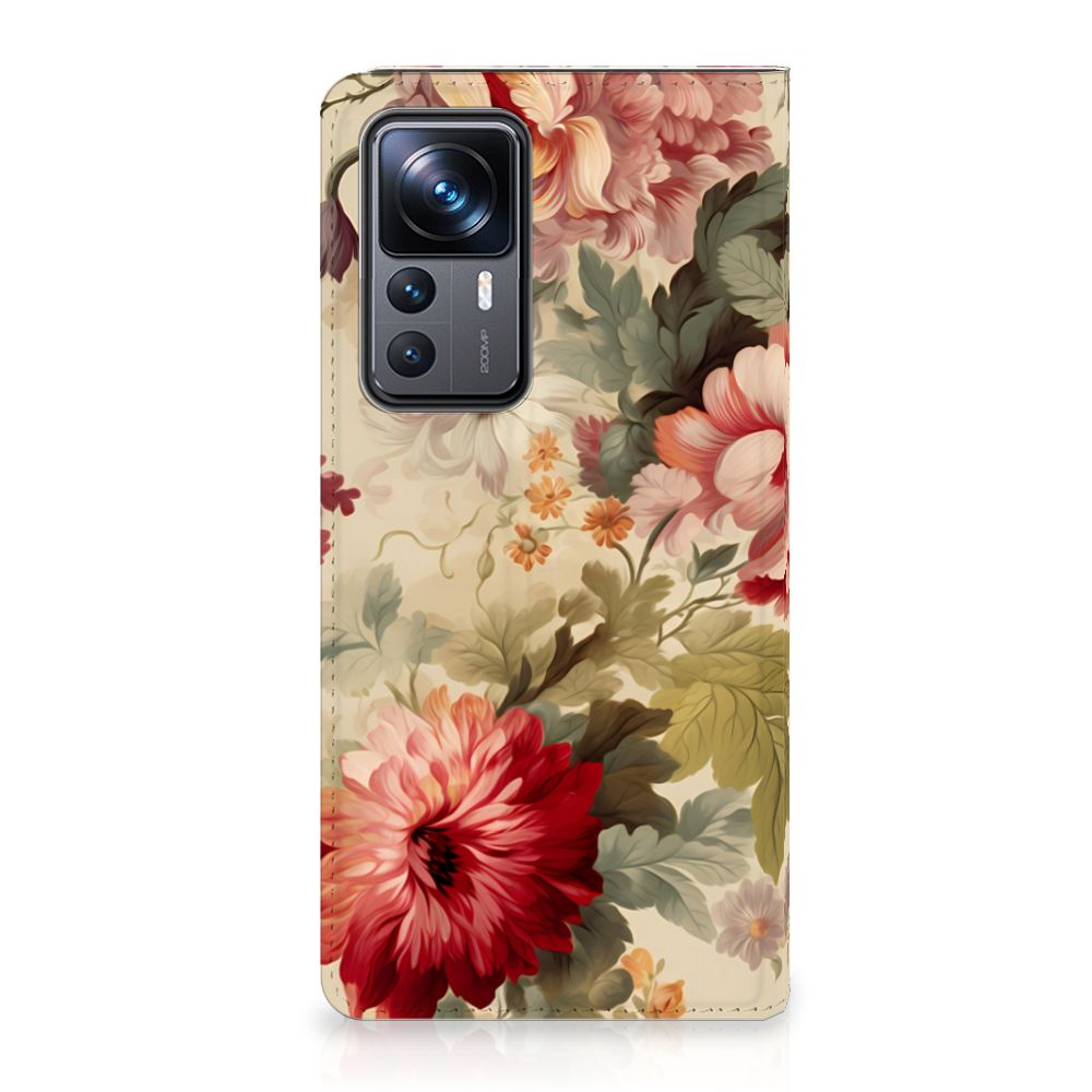 Smart Cover voor Xiaomi 12T | 12T Pro Bloemen