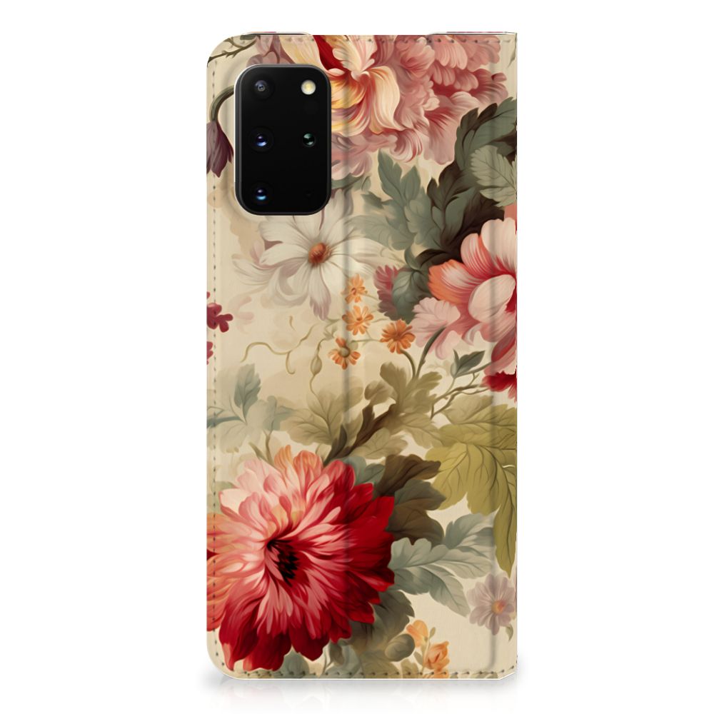 Smart Cover voor Samsung Galaxy S20 Plus Bloemen