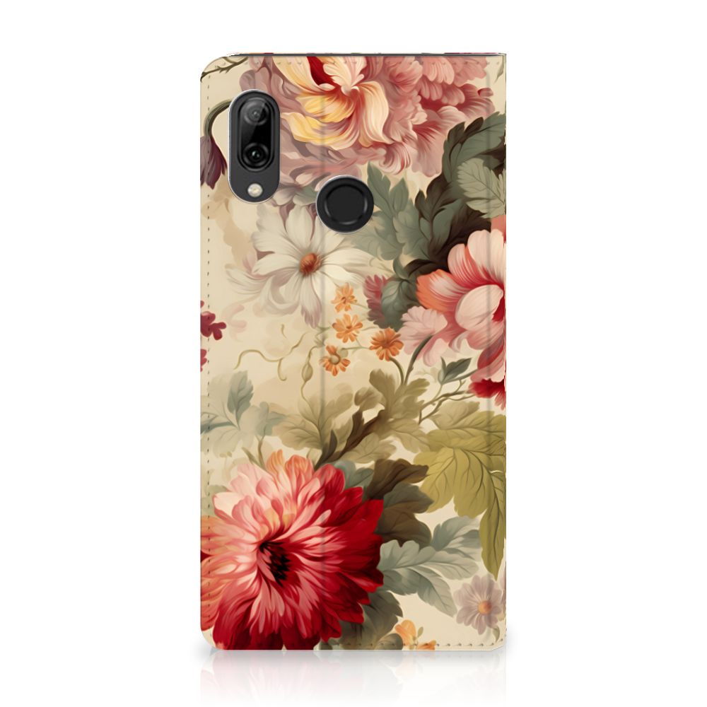 Smart Cover voor Huawei P Smart (2019) Bloemen