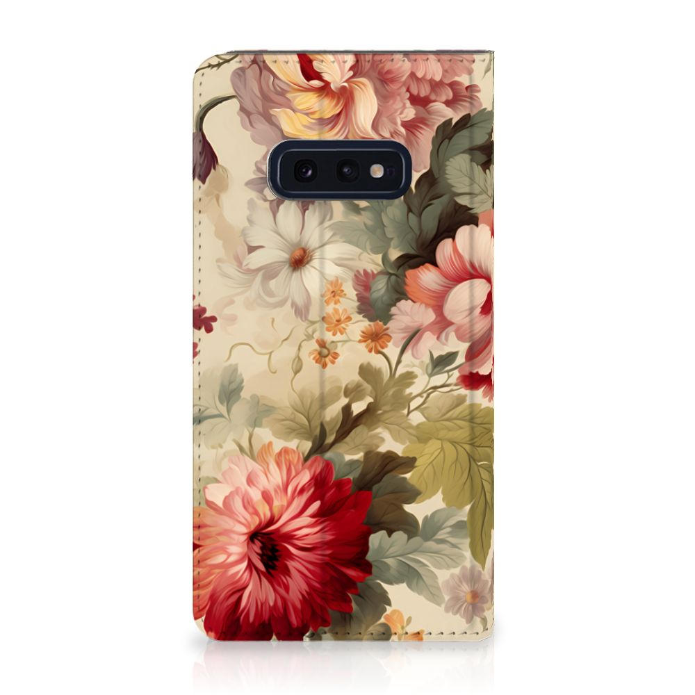 Smart Cover voor Samsung Galaxy S10e Bloemen