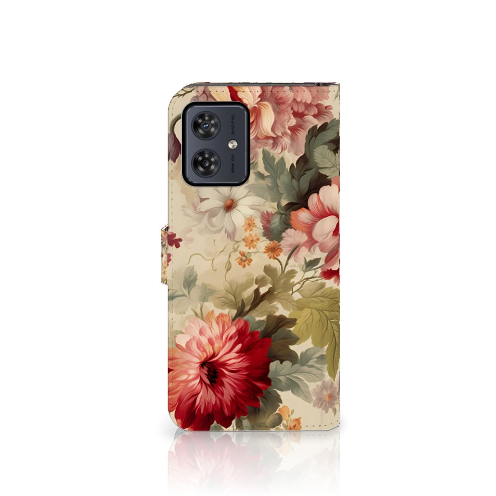 Hoesje voor Motorola Moto G54 Bloemen