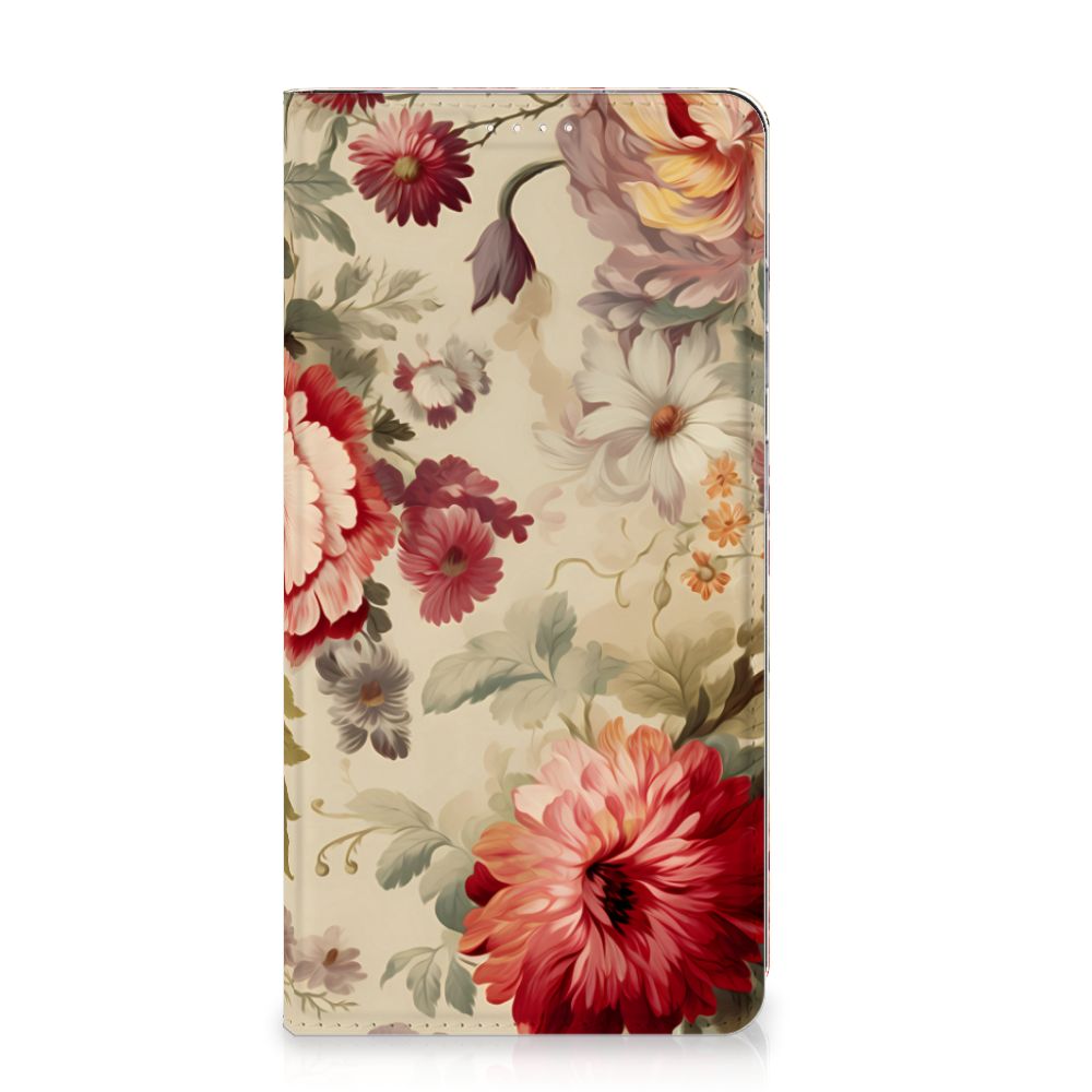 Smart Cover voor Samsung Galaxy S23 Plus Bloemen