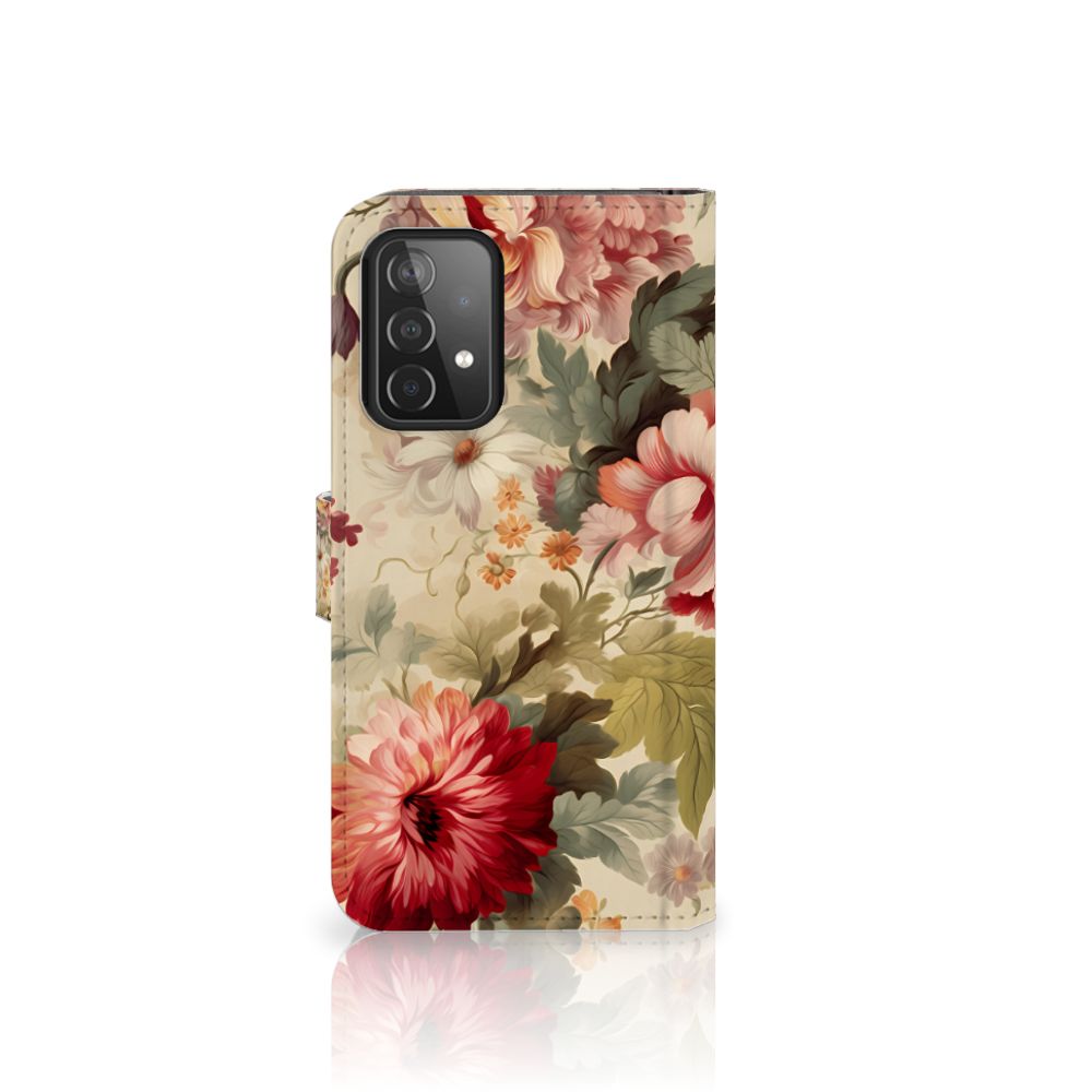 Hoesje voor Samsung Galaxy A52 Bloemen