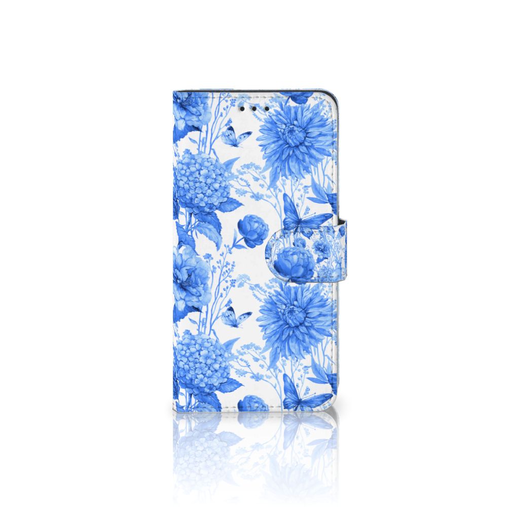 Hoesje voor Huawei P10 Lite Flowers Blue