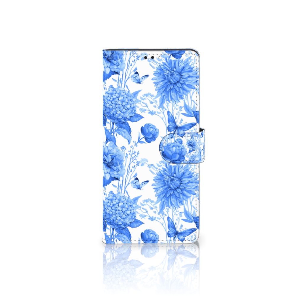 Hoesje voor Xiaomi Redmi Note 10 Pro Flowers Blue