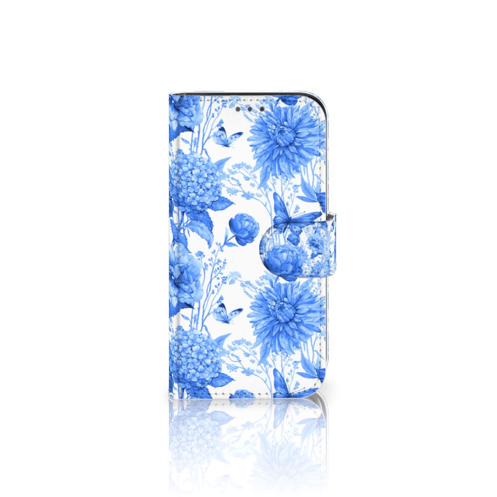 Hoesje voor Apple iPhone 12 Mini Flowers Blue