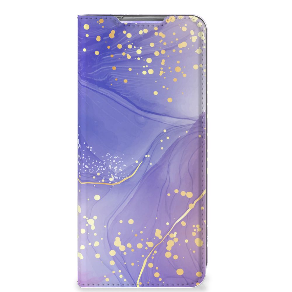 Bookcase voor Samsung Galaxy S20 Plus Watercolor Paars