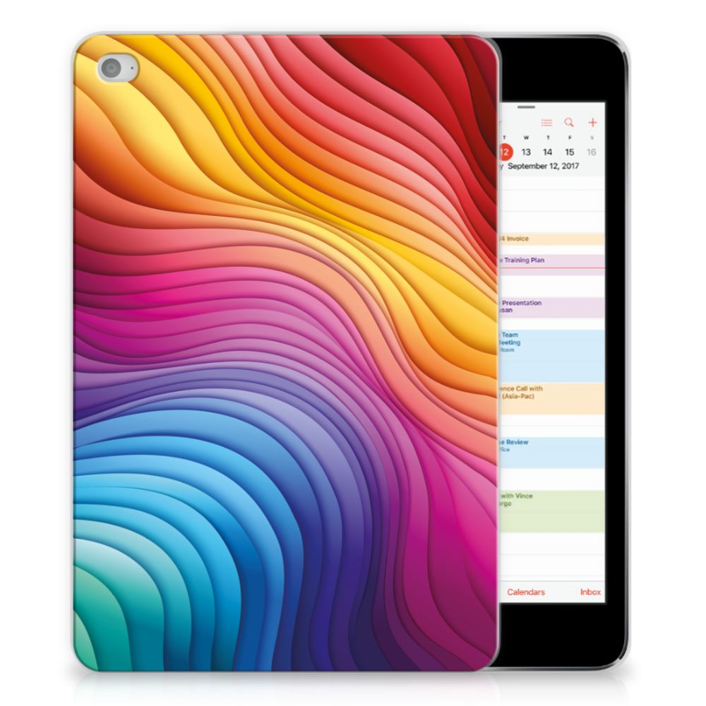 Back Cover voor Apple iPad Mini 4 | Mini 5 (2019) Regenboog