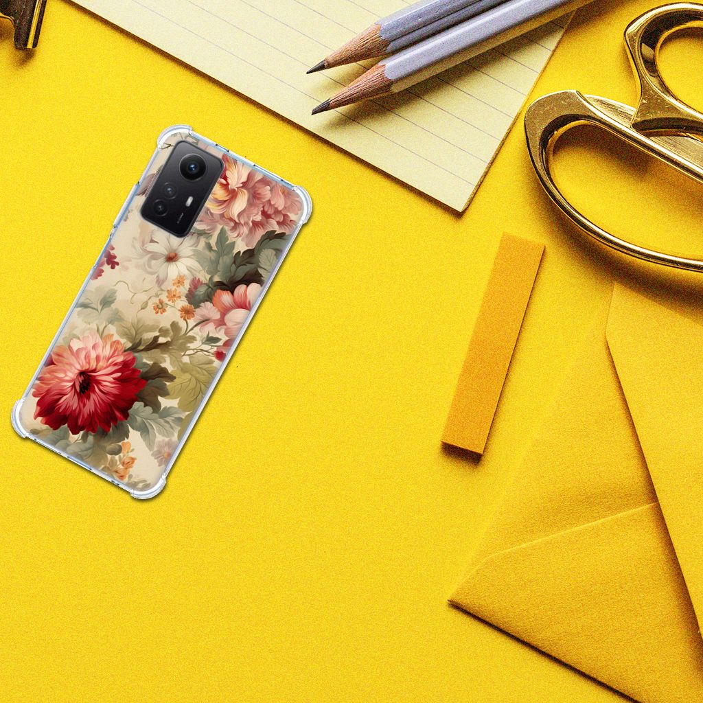 Case voor Xiaomi Redmi Note 12s Bloemen