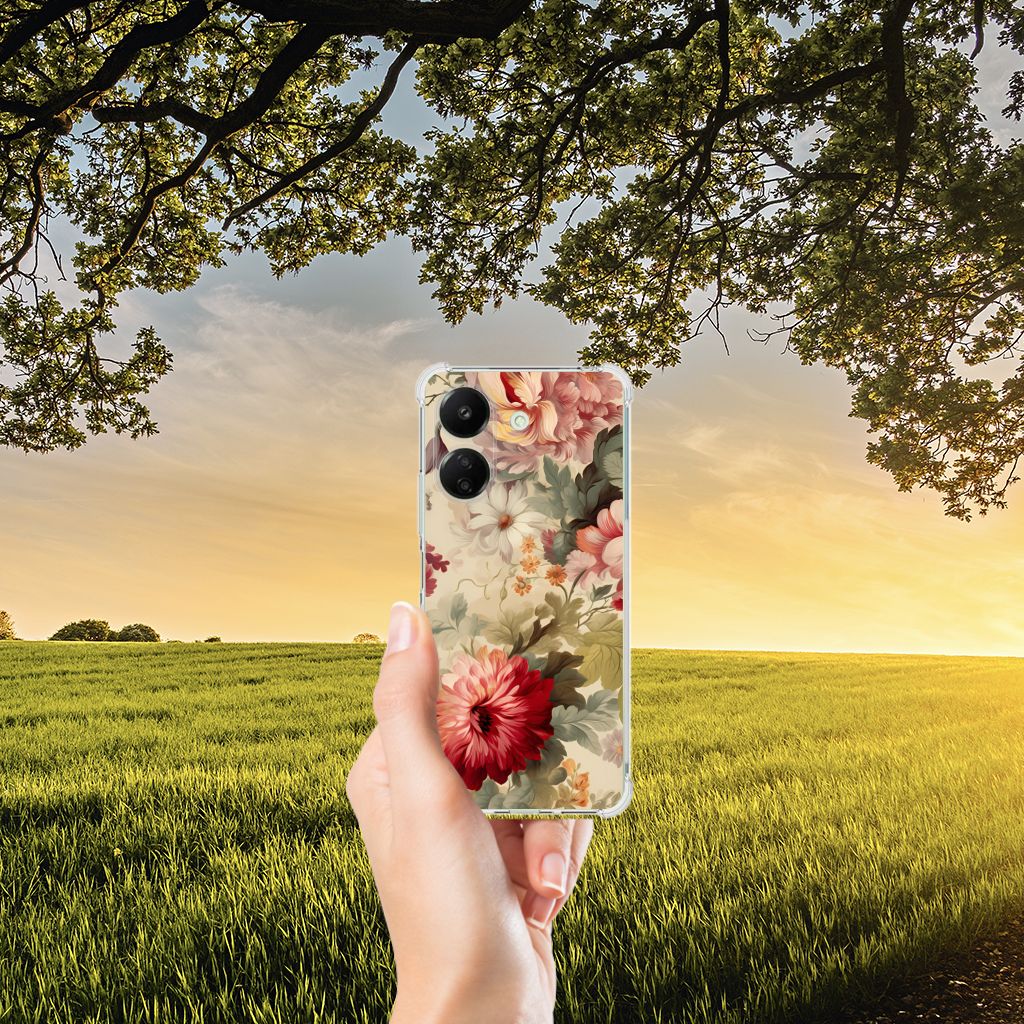 Case voor Xiaomi Redmi 13C 4G Bloemen