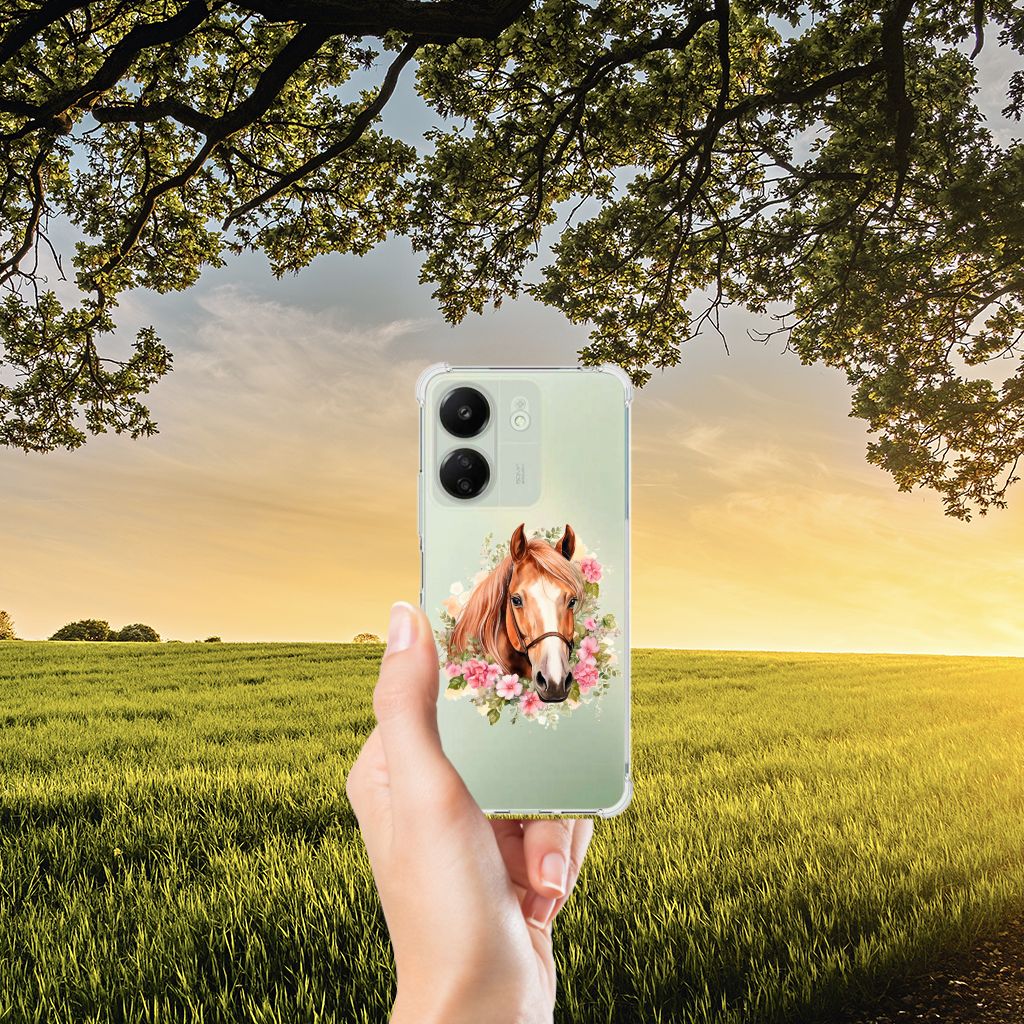 Case Anti-shock voor Xiaomi Redmi 13C 4G Paard