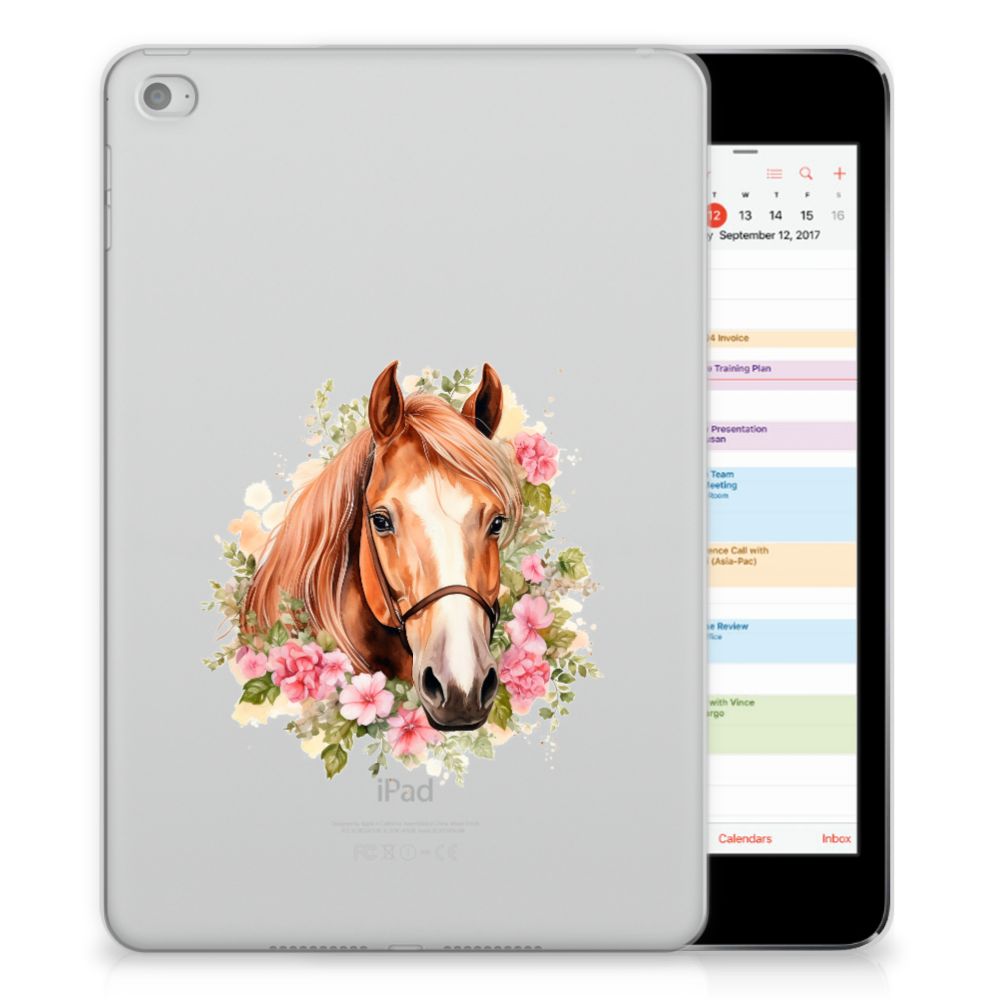 Back Case voor Apple iPad Mini 4 | Mini 5 (2019) Paard