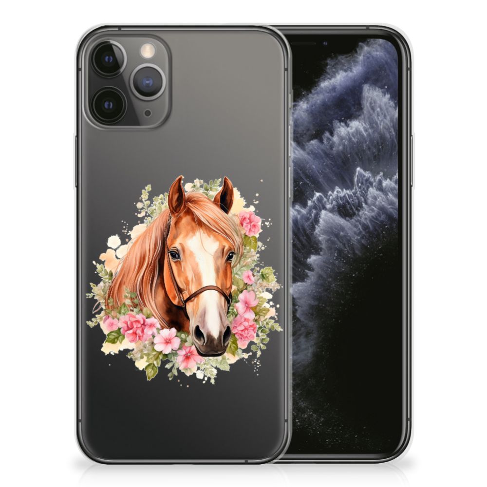 TPU Hoesje voor Apple iPhone 11 Pro Paard