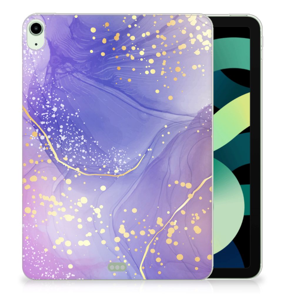 Tablethoes voor iPad Air (2020-2022) 10.9 inch Watercolor Paars