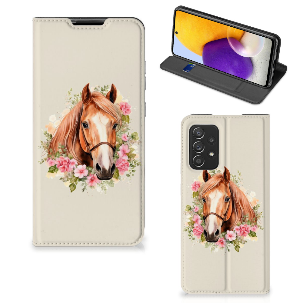 Hoesje maken voor Samsung Galaxy A72 (5G-4G) Paard