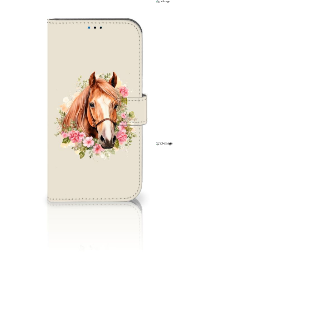 Telefoonhoesje met Pasjes voor iPhone 14 Pro Max Paard