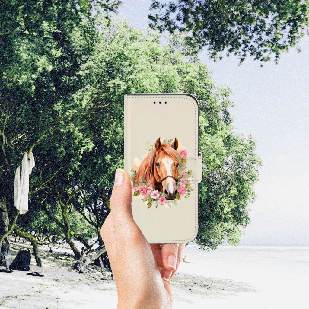 Telefoonhoesje met Pasjes voor Apple iPhone 11 Pro Paard